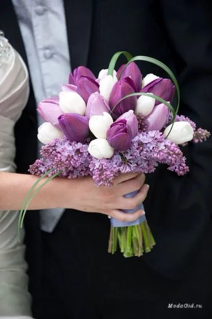 nunta moda buchet de primăvară de nunta