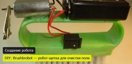 Schema de modul de a face un robot simplu cu mâinile lor