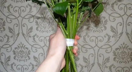 Buchet de trandafiri - o combinație de opțiuni, modul de a face dvs. de propriile mâini, foto și video