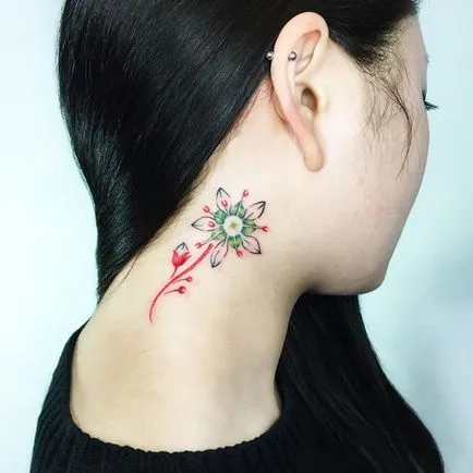 Tatuaje pentru fete pe gat 100 dintre cele mai bune idei din fotografie