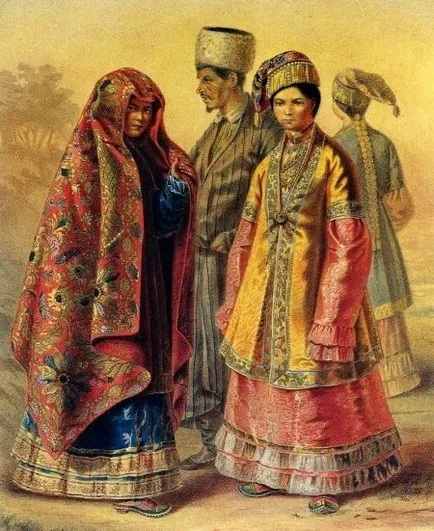 Costum național Tatar (51 poze) femei, copii, costume tătari pentru fete