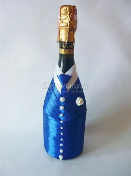 decorare nunta șampanie cu propriile sale mâini (decorare nunta șampanie mireasa si master class mire) decorare nunta șampanie cu propriile sale mâini