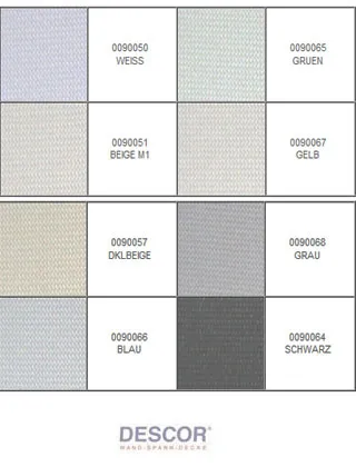 tavane Tissue sau mituri pvc Raspandirea (tesatura latime Clipso) tavane Fabric sau PVC Inlaturarea mituri