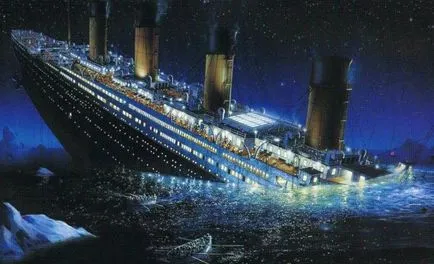 Titanic „sa scufundat ca prăbușirea“ poveste Titanic“