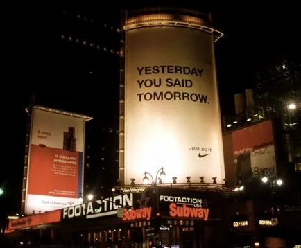 Text în publicitatea outdoor - regulile de aur de a face