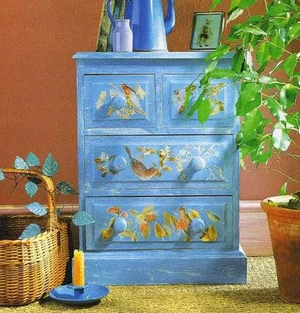 tehnica decoupage pe mobilier - toate distractiv! (Mobilier) tehnica decoupage pe mobilier - toate distractiv!