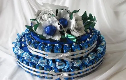 Tort de dulciuri cu mâinile sale cum să facă un cadou delicios pentru (dieta) Tort de dulciuri cu mâinile sale modul de a face un cadou delicios pentru