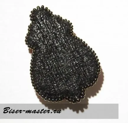 Aflați beadwork pe exemplul unui pandantiv de aur crin