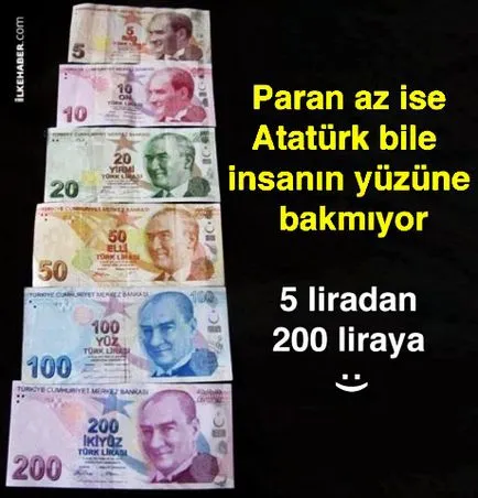 Lira turcească, toate Turcia - un site despre Turcia, mentalitate turcă, obiceiuri, Turcia, bărbați turci,
