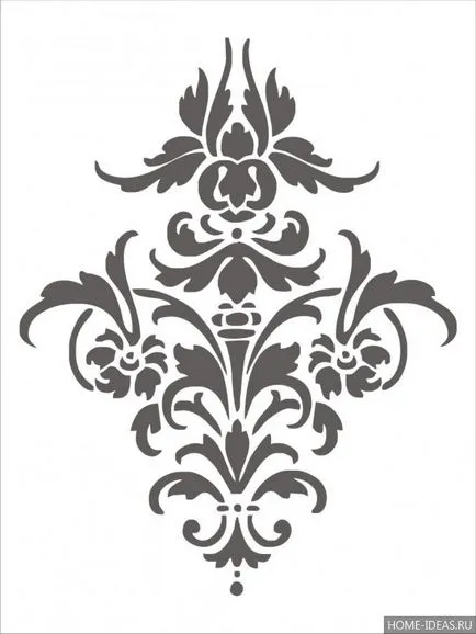 Stencil, modele de perete și tipuri