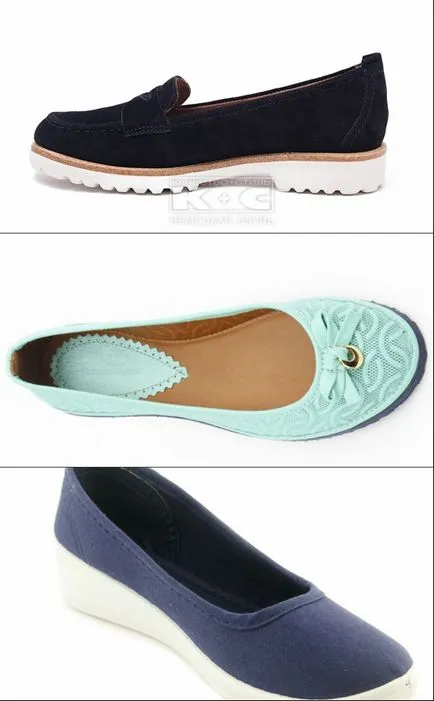 Pantofi picior plin