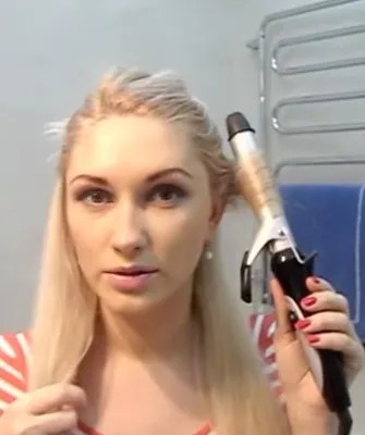 căpușă, Styling (curling) fotografie val pe verticală și orizontală a părului, modul de a face spirala