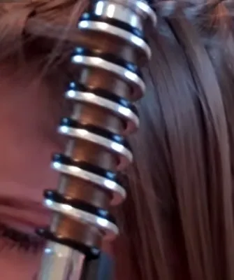 căpușă, Styling (curling) fotografie val pe verticală și orizontală a părului, modul de a face spirala