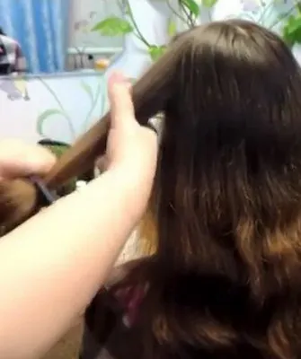 căpușă, Styling (curling) fotografie val pe verticală și orizontală a părului, modul de a face spirala
