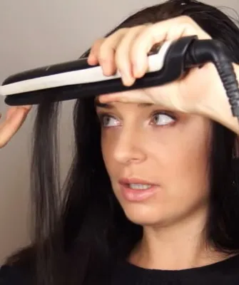 căpușă, Styling (curling) fotografie val pe verticală și orizontală a părului, modul de a face spirala