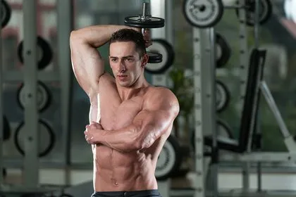 Triceps exerciții la sala de sport și la domiciliu (triceps musculare de formare a unității de bază braț exercițiu banc stoarcere) Triceps exerciții la sala de sport și la domiciliu