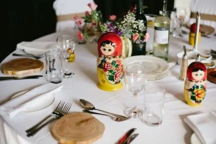 Decora masa de vacanță pentru aniversarea propriei lor (tabelul) Decoreaza masa de sărbătoare pentru aniversarea a propriei lor