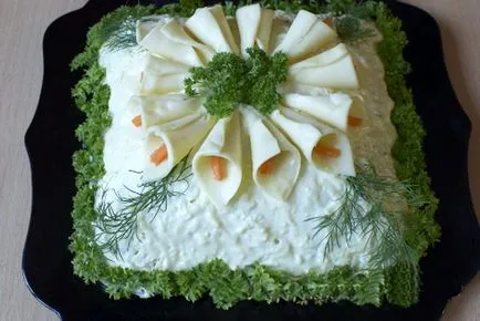Salata decor pentru vacanță retete cu fotografii - 8 linguri
