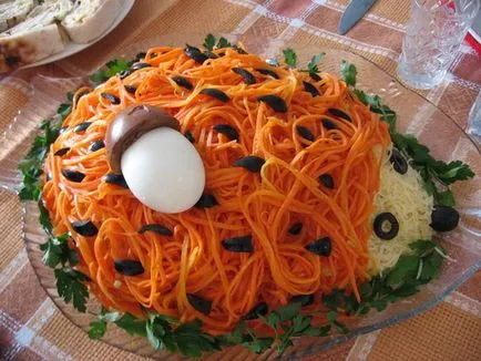 Salata decor pentru vacanță retete cu fotografii - 8 linguri