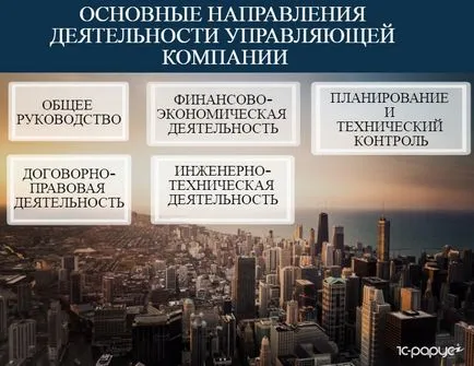 Managementul Companiei de Utilități - responsabilități și activități principale