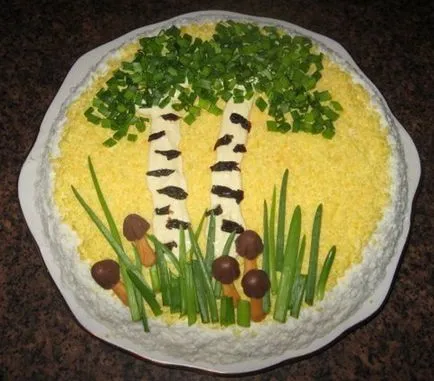 Salata decor pentru vacanță retete cu fotografii - 8 linguri