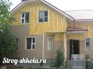 Încălzirea casei de lemn din exterior - pas cu pas metoda de izolare! (In afara) Încălzirea casei de lemn din exterior - pas cu pas metoda de izolare!