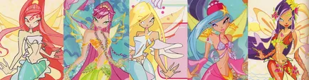 Lecția de desen în stilul sirenele de Winx (sirenelor) Lecția de desen în stilul sirenele de Winx