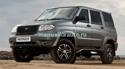 Setarea alarmei UAZ Patriot, punctul de conectare, patriot UAZ