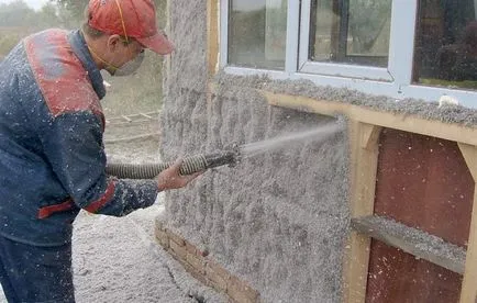 Case Încălzirea de blocuri de spumă în afara alegerea materialului (blocuri de spumă) Încălzirea caselor de blocuri de spumă în afara materialului de selecție