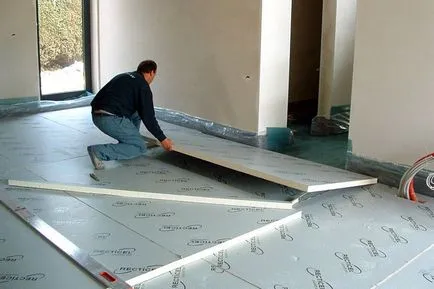 Încălzirea pardoselii de la primul etaj, cu mâinile lor - instrucțiuni pas cu pas! (Insulation) Încălzirea pardoselii de la primul etaj, cu mâinile lor - instrucțiuni pas cu pas!