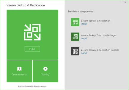 Instalare și configurare veeam Backup Manager Enterprise - scenarii de bază pentru VMWare