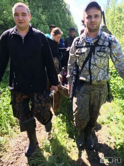 Am văzut copilul - și am început să se agită un voluntar care a gasit in varsta de 4 ani Dima, a declarat el despre mântuirea lui