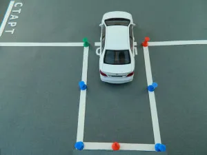 Accesul la garaj în sens invers