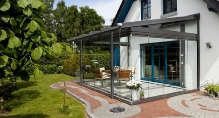 Veranda la casa cu propriile sale mâini proiecte, fotografii de idei interesante (mâini) Veranda la casa cu propriile sale mâini proiectele, fotografiile idei interesante
