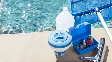 În bazinul de apă floare - ce să facă în cazul în care apa este verde