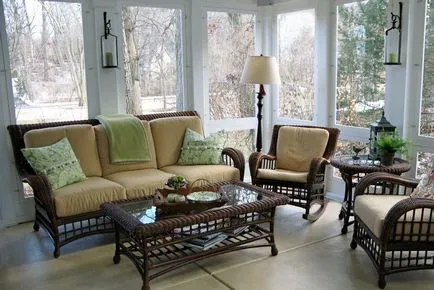 Veranda la casa cu propriile sale mâini proiecte, fotografii de idei interesante (mâini) Veranda la casa cu propriile sale mâini proiectele, fotografiile idei interesante