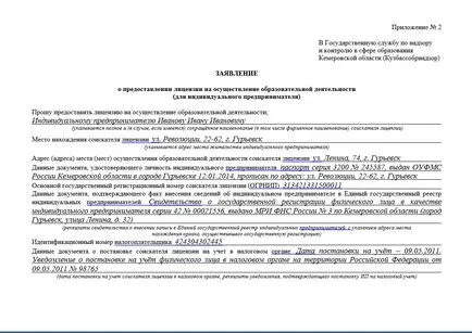 Tipuri de licențe pentru activități educaționale