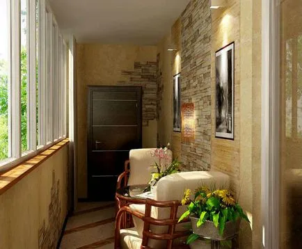 Alegerea balcon de design, exemple de fotografii de culori finisajele interioare balcoane frumoase, și
