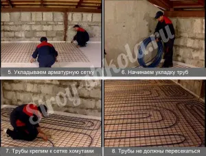 pardoseală radiantă cu mâinile lor - ghid pas cu pas, pentru a afla