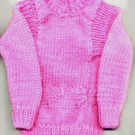Imbracaminte de tricotaj pentru pisica face cu mâinile (rândurile din față de broderie) Imbracaminte de tricotaj pentru pisica face cu propriile sale mâini