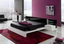 Stilul Hi-tech în internera dormitor fotografie cască de design (foto) Stilul Hi-tech în dormitor fotografie căști de design internera