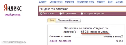 tu Yandex miere, dar mai bine Google - și alte căutare de distracție (zahăr) tu Yandex miere, dar mai bine Google - și alte trucuri de căutare