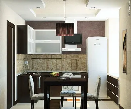 frigider mic în bucătărie, în cazul în care pentru a pune, design interior, fotografii, instrucțiuni video (frigider în bucătărie) frigider mic în bucătărie, în cazul în care pentru a pune, design interior, fotografii, instrucțiuni video de