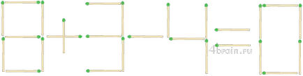 Sarcinile și puzzle-uri cu meciuri, blog-ul 4brain