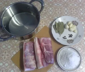 Sărarea grăsime în saramură