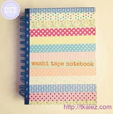 10 idei de design de notebook-uri și jurnale cu propriile lor mâini