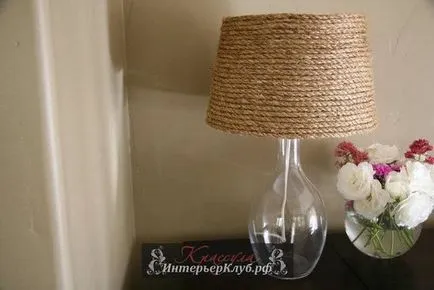 32 idei pentru umbra cu mâinile lor - cum de a decora o lampă de masă abajur sau podea idei lampă