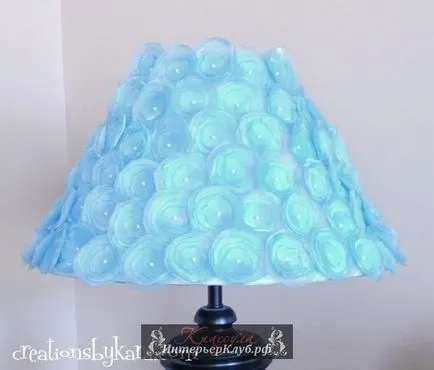 32 idei pentru umbra cu mâinile lor - cum de a decora o lampă de masă abajur sau podea idei lampă