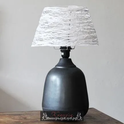 32 idei pentru umbra cu mâinile lor - cum de a decora o lampă de masă abajur sau podea idei lampă