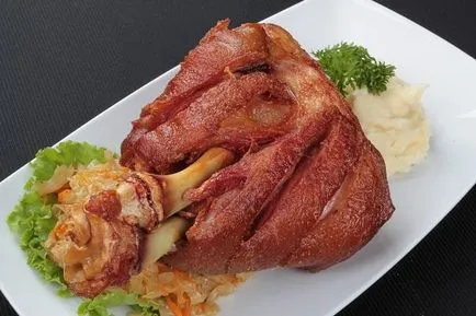 4 Metoda ciolan de porc la cuptor bucătar într-un cuptor la o masă de Crăciun, ekskyl (carne de porc) 4 moduri de a găti coadă de porc coaptă în cuptor la masa de Crăciun, ekskyl
